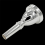 Bocchino per tuba placcato argento 6X Large 6