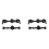 4Pcs Metal Gear Front & Rear Axle Bridge Replacement for B1 B14 B24 C1 3