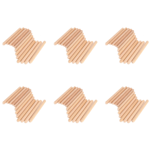 36 Paia di Bastoncini di Legno per Strumento Musicale a Percussione, Bastoncini Ritmici per Bambini
