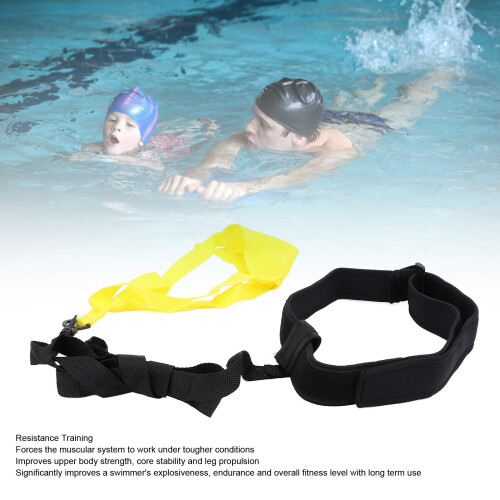 Paracaídas de natación 30cm / 11.8in Cinturón amarillo 2