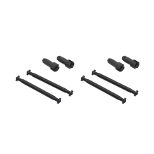 4 Set Achteraandrijfas Dogbone 45-SJ18 45-SJ17 voor Xinlehong 9145 1/20