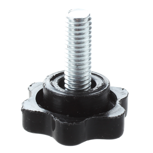 20 τεμάχια M6 x 15mm αρσενικό σπείρωμα 25mm εξαγωνικής κεφαλής σύσφιξης μαύρο 2