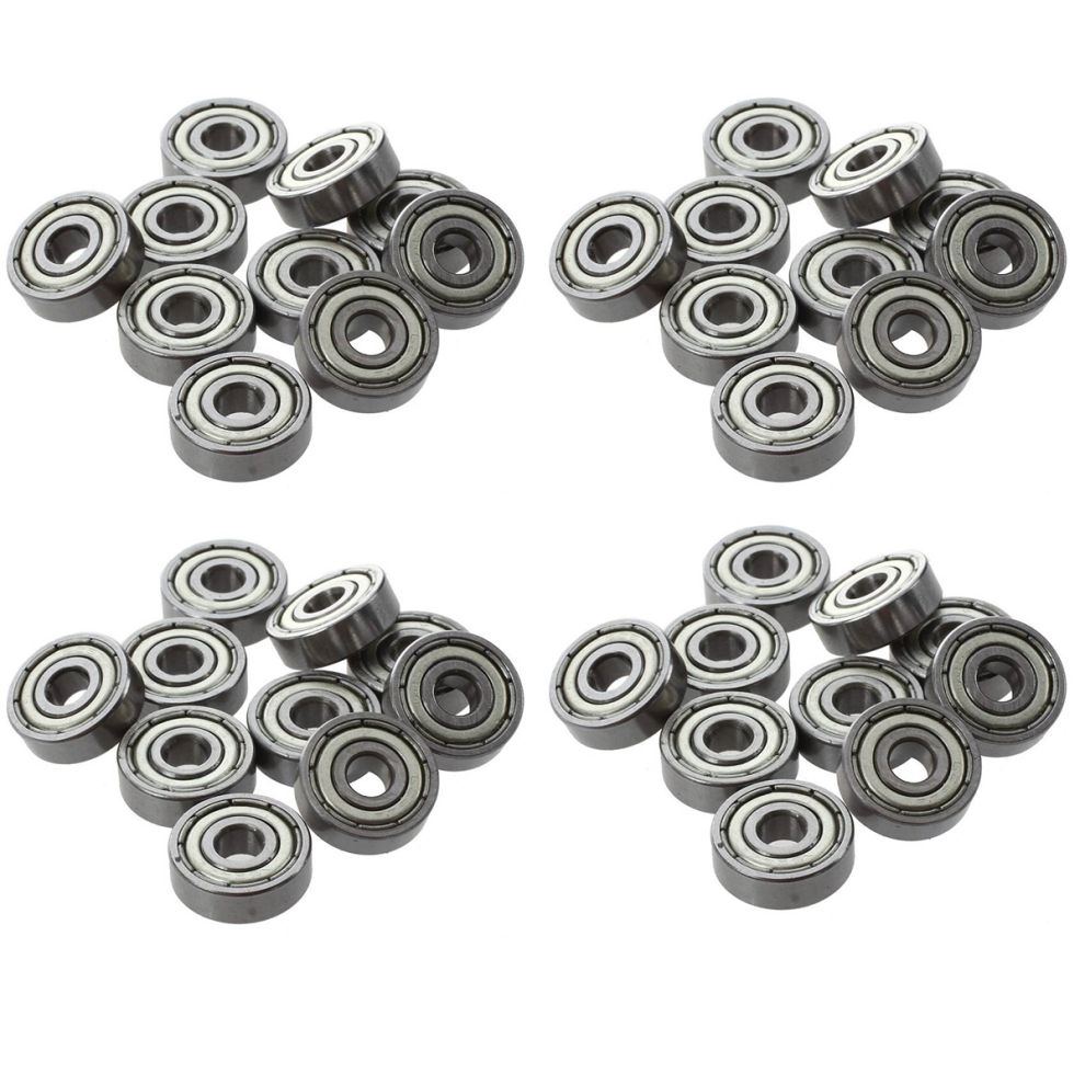 40 Pcs 625Zz 5Mm X 16Mm Shielded Deep Groove Radial Ball Bearing 4852109504448