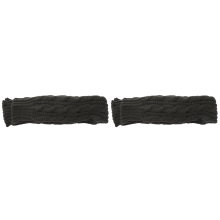Lot de 4 gants d'hiver tendance unisexes pour homme et femme, chauffe-bras longs sans doigts