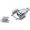 8X Toolbox Draw Compression Spring Toggle Latch Catch Clamp Silver 8