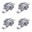 8X Toolbox Draw Compression Spring Toggle Latch Catch Clamp Silver 1