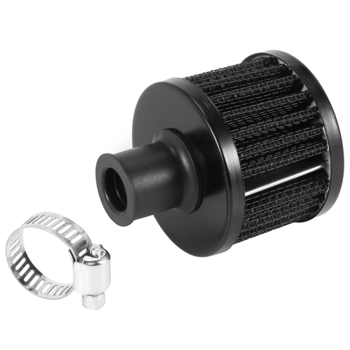 4pcs 13mm Oil Mini Breather Cold Air Filter Crankcase Engine for Car C 2