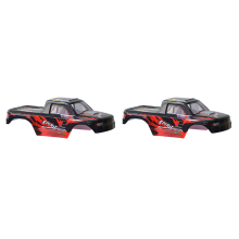 2X Car Body Shell Cover for XLF X04 X-04 1/10 RC Brushless Spare Parts