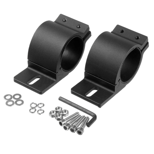 4 Set 3 Inch 76-81mm Bull Bar Roll Cage Mount Bracket Clamps LED Work 2