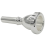 Bocchino grande per tuba placcato argento 5X 7
