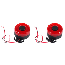 2X DC 12V-24V 105DB Automatische waarschuwingssirene Geluidssignaal Achteruitrijalarmen Hoorn