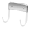 2X Supporto da parete per asse da stiro, supporto organizer, montato S 3