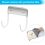 2X Supporto da parete per asse da stiro, supporto organizer, montato S 5