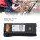 BL2008 7.4V 2.6Ah PD700/PD750/PD780 Nero 4