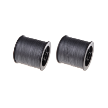 líneas de pesca de 500 m, 30 lb, 0,26 mm de resistencia, PE trenzado, 4 hebras, gris