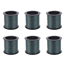 6 hilos de pesca trenzados de nailon de 30 lb, 300 m y 11 kg para señuelos