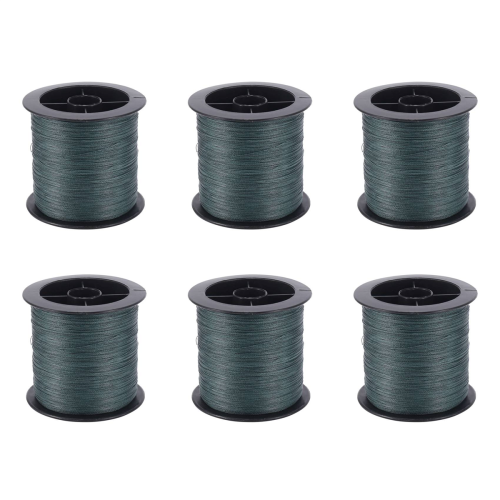 6X Nylon Braid Angeldraht 30Lb 300M 11Kg für Köder Zug 1