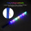 12 Stück Multicolor LED-Leuchtstäbe 50x4x3cm 3 Modi 9