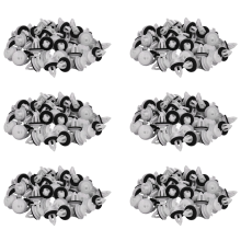 300 stuks deurpaneelclips met afdichtring voor E34 E36 E38 E39 E46 X5 M3 M