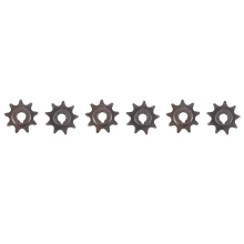 Pignone 3X 9 denti per motore bici elettrica MY1016Z Unitemotor 9T Scoo