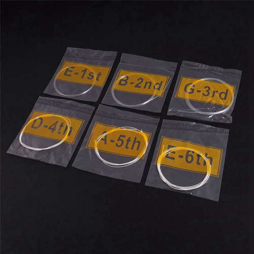 18X Κλασική Κιθάρα Έξι Χορδές SC12 Nylon Ασημένια Επιμετάλλωση Σετ Super Lig 2