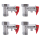 4X 1 / 2 PT Socket Electric Water Boiler Safety Valve 1