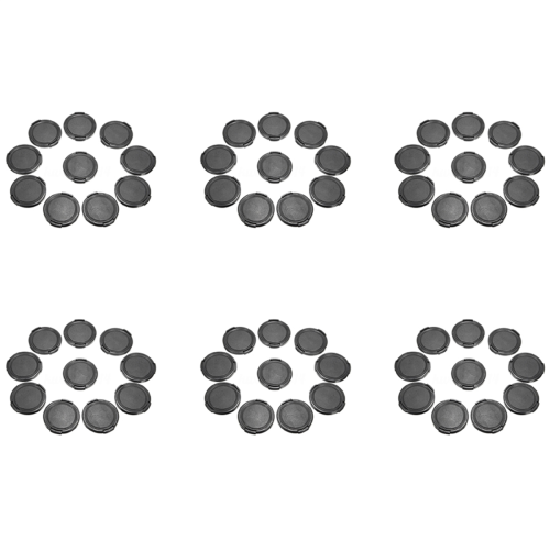 Universele 60 stuks 49 mm middenklem frontlensdop voor DSLR-camera