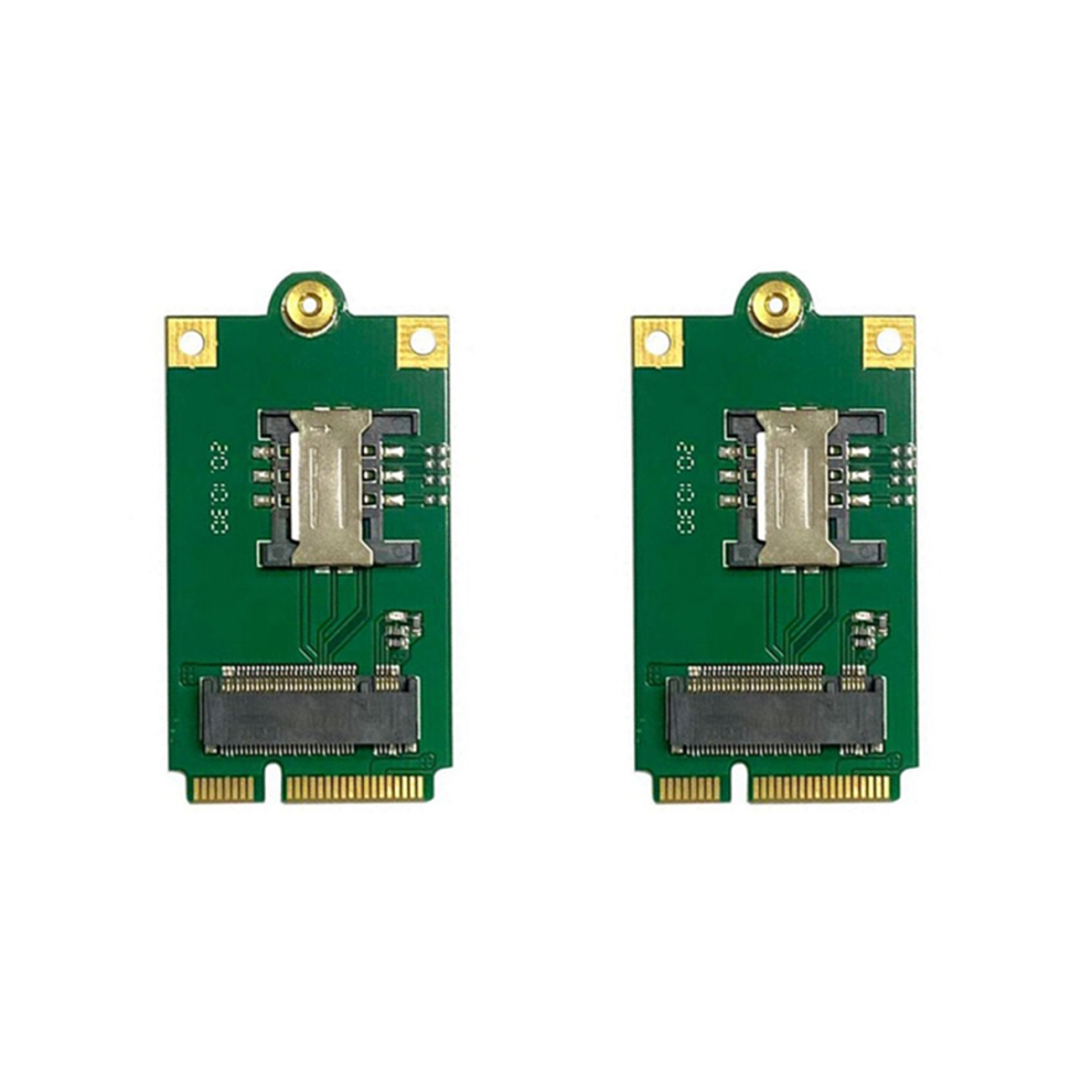 2X 4G 5G M.2 To Pcie Adapter Ngff Mini Pci-E Board With Sim Card Slot 4852109513396