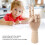 Portable Wooden Mannequin with Rotatable Joints - Artist's Tool 6