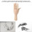 Portable Wooden Mannequin with Rotatable Joints - Artist's Tool 5
