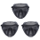 3X Masque de protection noir neuf 2