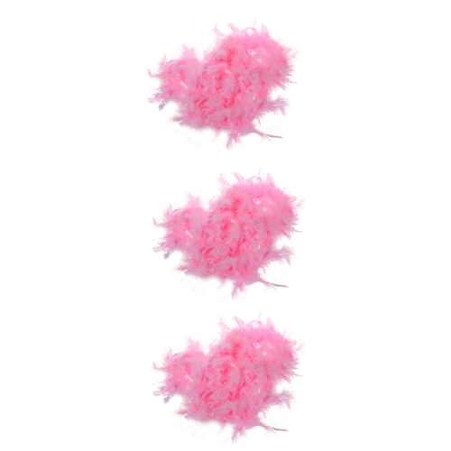 3 τεμάχια 2M Boas Craft Costume Dressup Γαμήλια Διακόσμηση Σπιτιού (Ροζ) 1