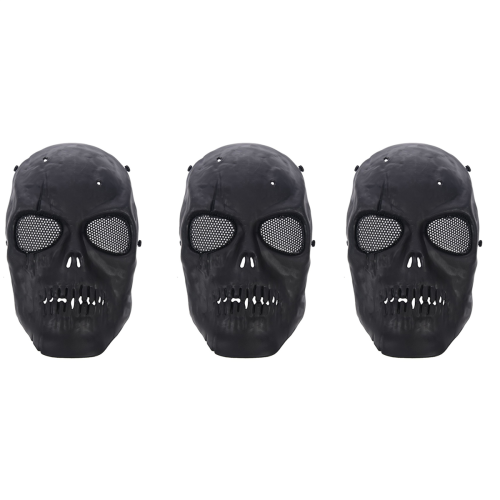 Maschera 3X Skull Full Protective - Nera