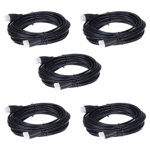 Câble câblé 5X 10M pour téléviseur LCD plasma 10 mètres