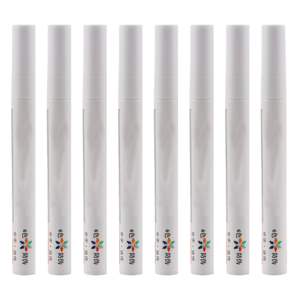 8 White Permanent Car Tyre Tire Metal Paint Pen Marker-image-OPC-PJDK88V-NEW