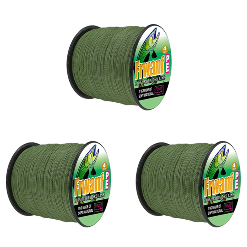 3X PE Braided Fishing Line 4 Strand 100M Super Strong Multifilament Th-image-OPC-PJDK899-NEW