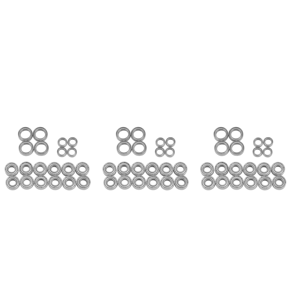 60Pcs Ball Bearing Kit For Tt01 Tt-01 Tt01d Tt01e Tt01r Df02 1/10 Rc C 4852109516700