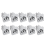 20PCS Υποδοχή Powercon 3 ακίδων 20A 250V Υποδοχή πάνελ ηχείου Fe 4