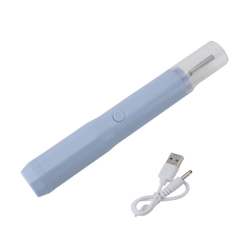 Écailleur électrique pour poissons 1500 mAh intégré 6,8 oz Bleu 1