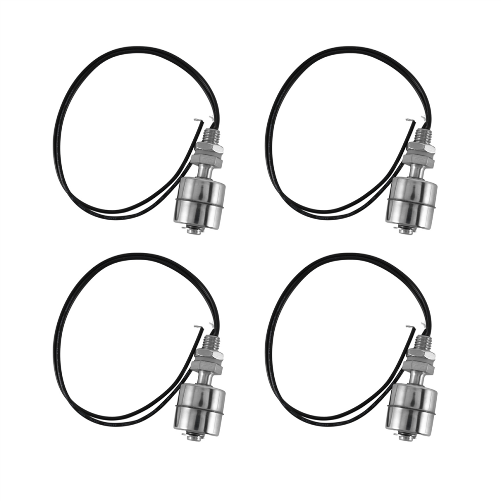 4X Aquarium Pool Liquid Water Level Sensor Stainless Steel Float Switc 4852109520103