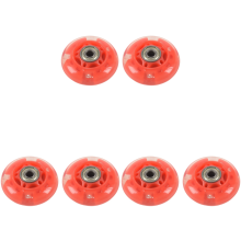 paar 8 mm diameter 608ZZ lagers voor inline-scooters, skatewielen, rood