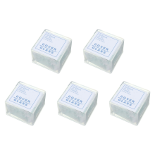 500 pezzi di vetrini trasparenti coprioggetto 22X22mm per microscopio