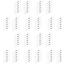 120 écheveaux de fil à broder en coton blanc Anchor Needle