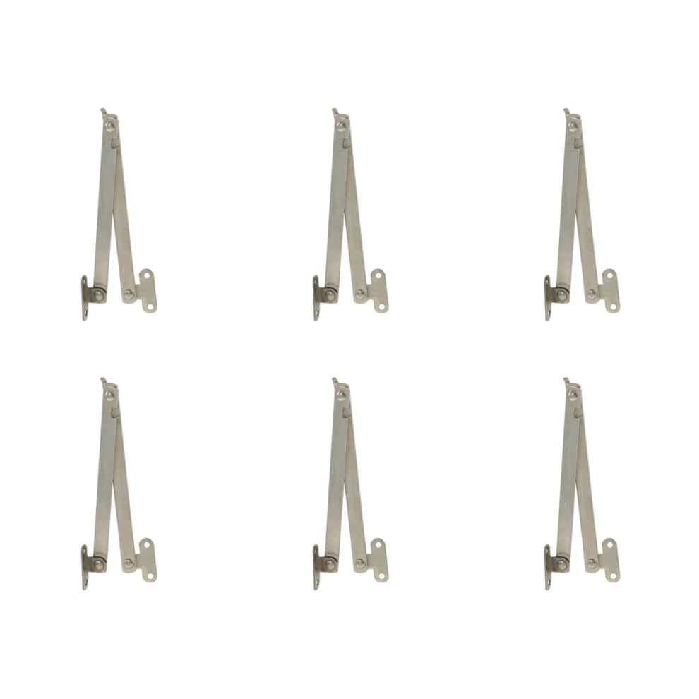 6X Furniture Cupboard Door Front Desk Foldable Lid Support Hinge Stay 4852109521209