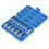 Set da 13 pezzi di bussole esagonali per bit, con attacco da 1/4", 3/8" e 1/2" 16