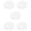 500PCS Tube Rubber Hollow Sealing Plug Elbow Stopper Fitting 2