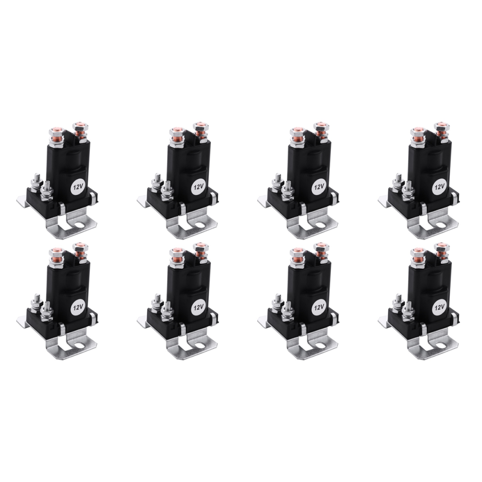 8X Dual Battery Isolator Relay Start On/Off 4 Pin 500A 12V For Car Pow 4852109521162