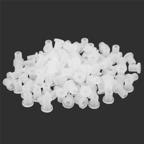 500PCS Tube Rubber Hollow Sealing Plug Elbow Stopper Fitting 2
