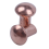 600 Pcs 5/64 x 1/8 Inch Round Head Copper Solid Rivets Fasteners 6