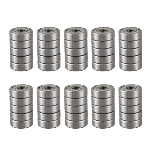 50 τεμάχια μινιατούρα ρουλεμάν 628Z 8X24X8mm 8 x 24 8mm 1
